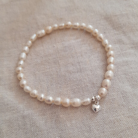 Pulsera DEIA en Plata 925 y perlas de río Pulsera DEIA en Plata 925 y perlas de río