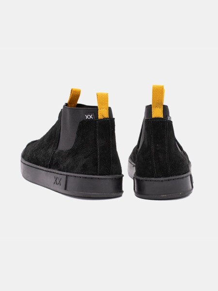 SHOES BOHO SUEDE NEGRO