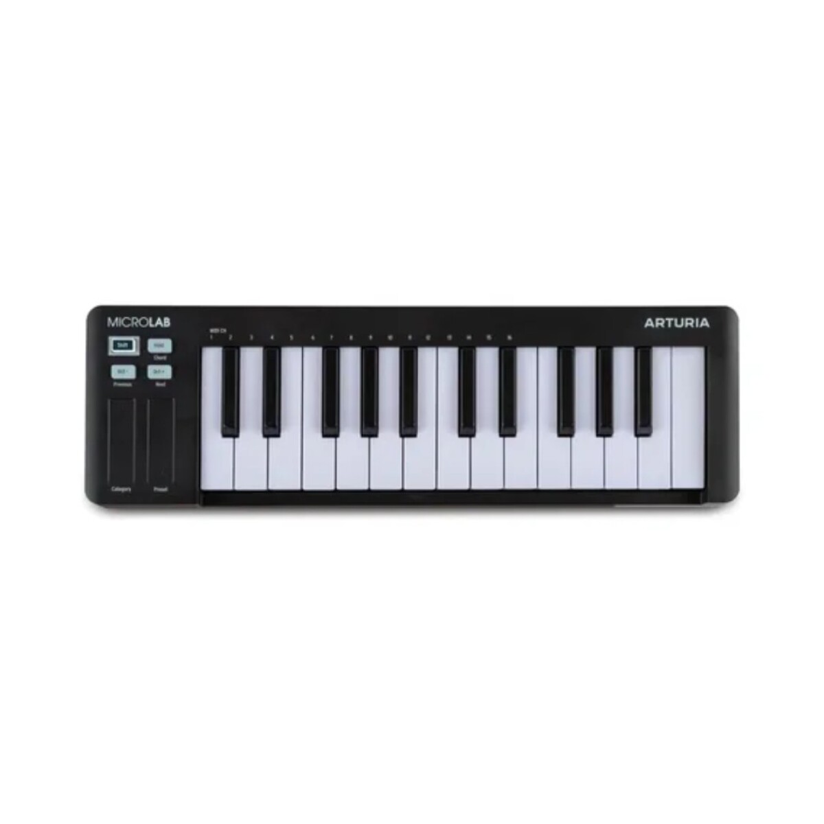 Controlador Midi Arturia Microlab 3 25 Teclas Black 