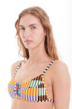 Bikini Top Creek Print Multi