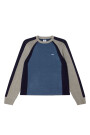 RAGLAN CREW NECK SWEATER Azul