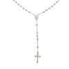 Rosario Virgen Milagrosa - Plata 925 - Sin Piedra - RO3011 sinpiedra
