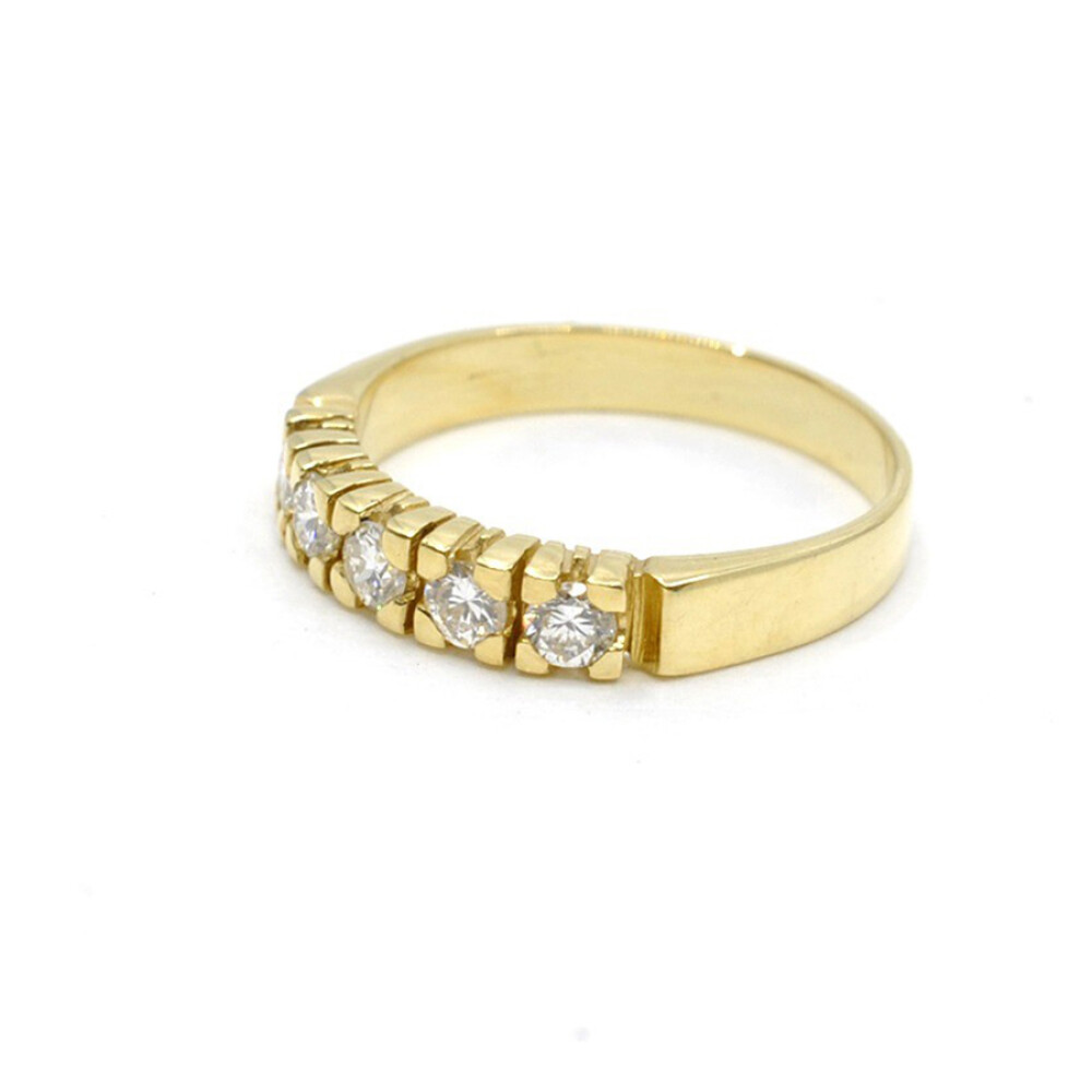 Anillo En Oro 18K Con Brillantes Anillo En Oro 18K Con Brillantes