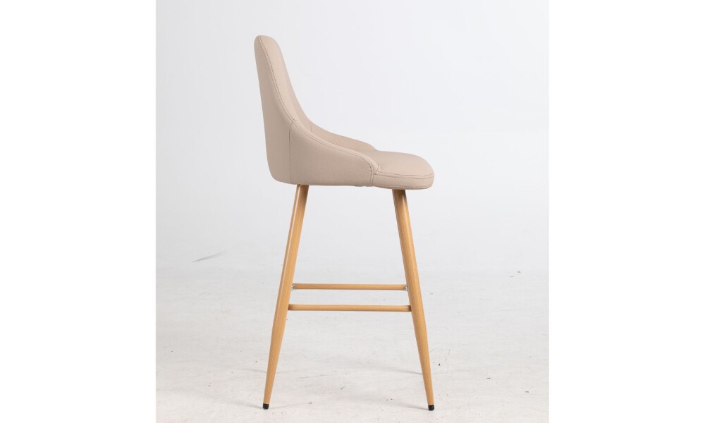 Banqueta BRUNA en PU Beige