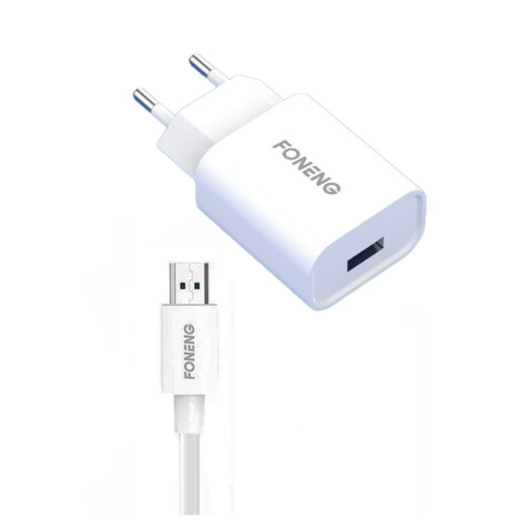 Cargador Con Cable Foneng Eu43 CARGADOR FONENG EU43 CABLE MICRO USB