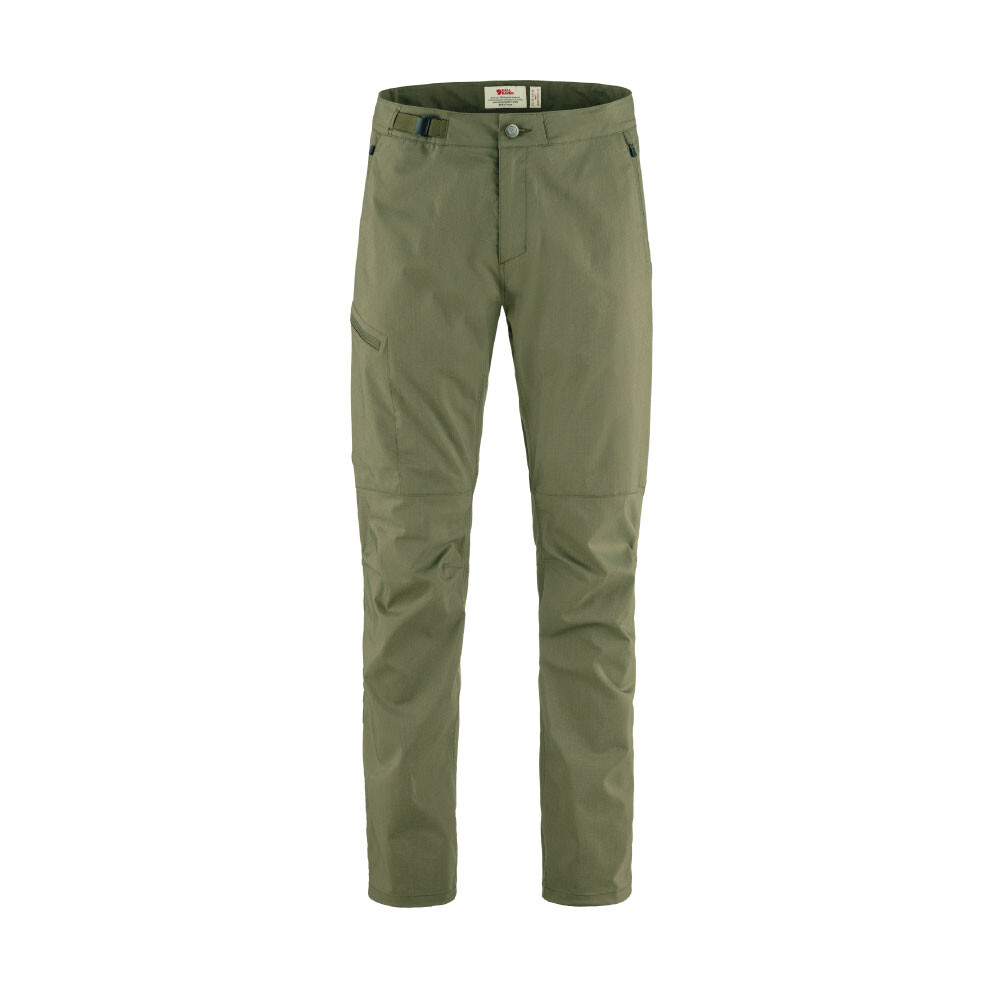 Pantalon Fjallraven Abisko Hike Trousers Hombre Laurel Green