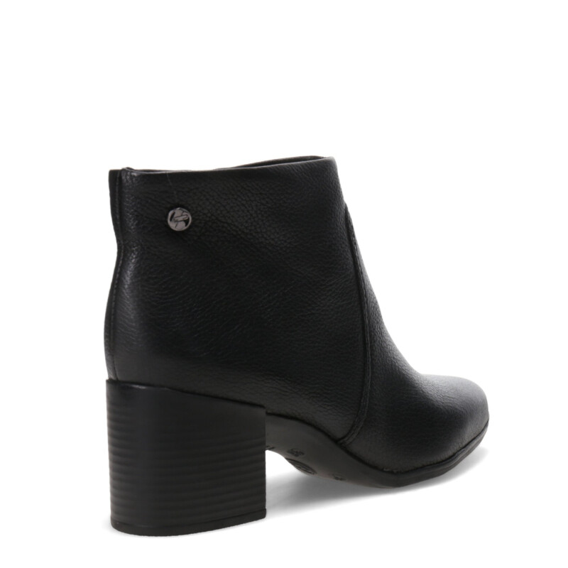 Botas de Mujer Bottero Caña Baja de Cuero Negro