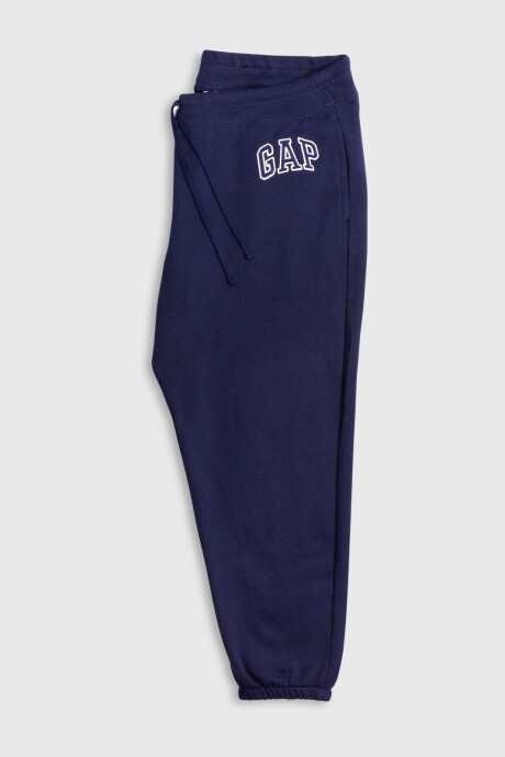 Pantalón Deportivo Logo Gap Mujer Navy Uniform