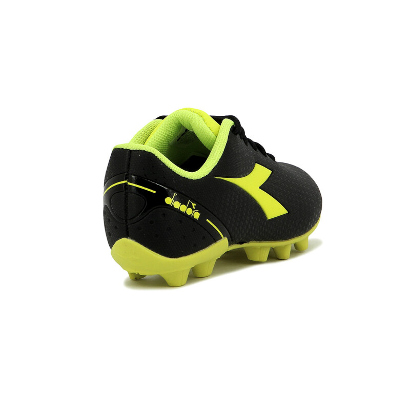 Diadora Champion Niño Soccer PICHICHI 5 MD Negro-Amarillo Fluo