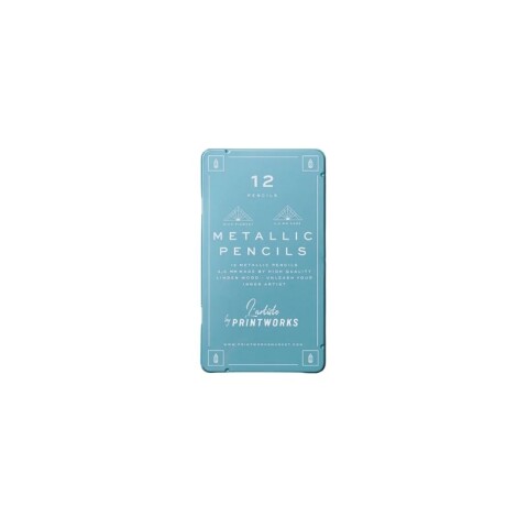 PRINTWORKS LAPICES DE COLORES METALLIC PRINTWORKS LAPICES DE COLORES METALLIC