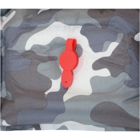 Colchoneta inflable ultra liviana Gris