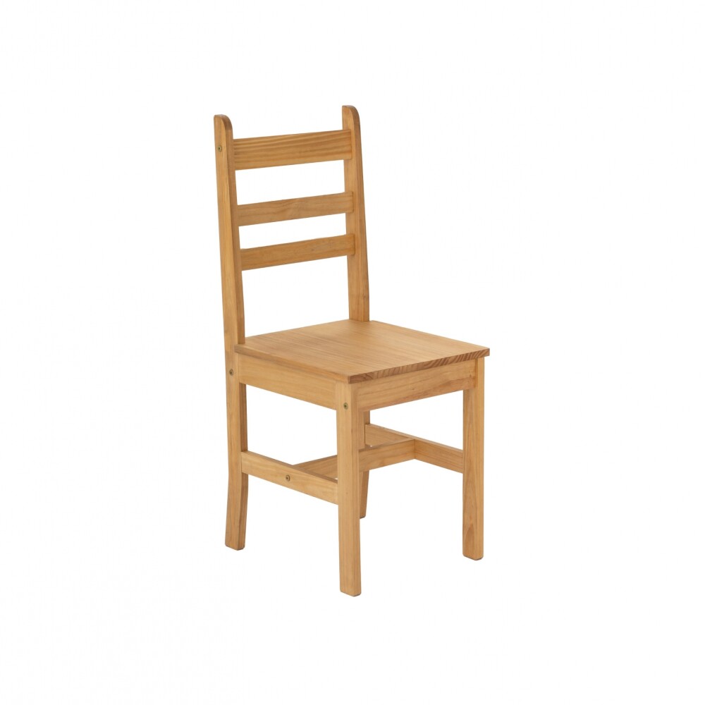 Juego De Comedor Lucia Plus 6 Sillas - Madera Natural