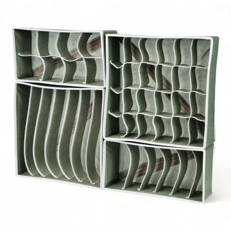 Organizador separador cajones ropa interior Gris