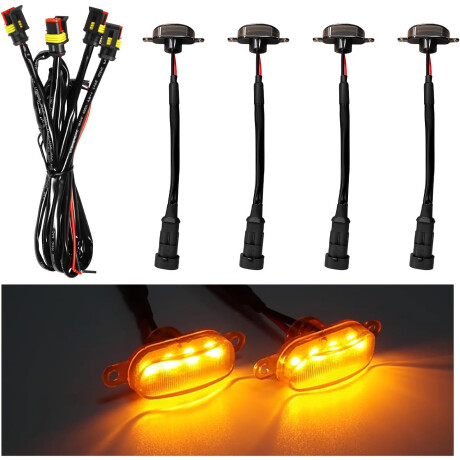 FARO LED - PARA CARETA CAMIONETA AMBAR 12V WESTON FARO LED - PARA CARETA CAMIONETA AMBAR 12V WESTON