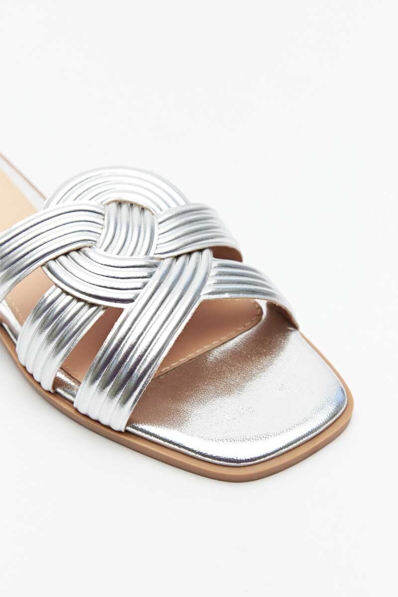 SANDALIA PADDOCK MARBA Plateado