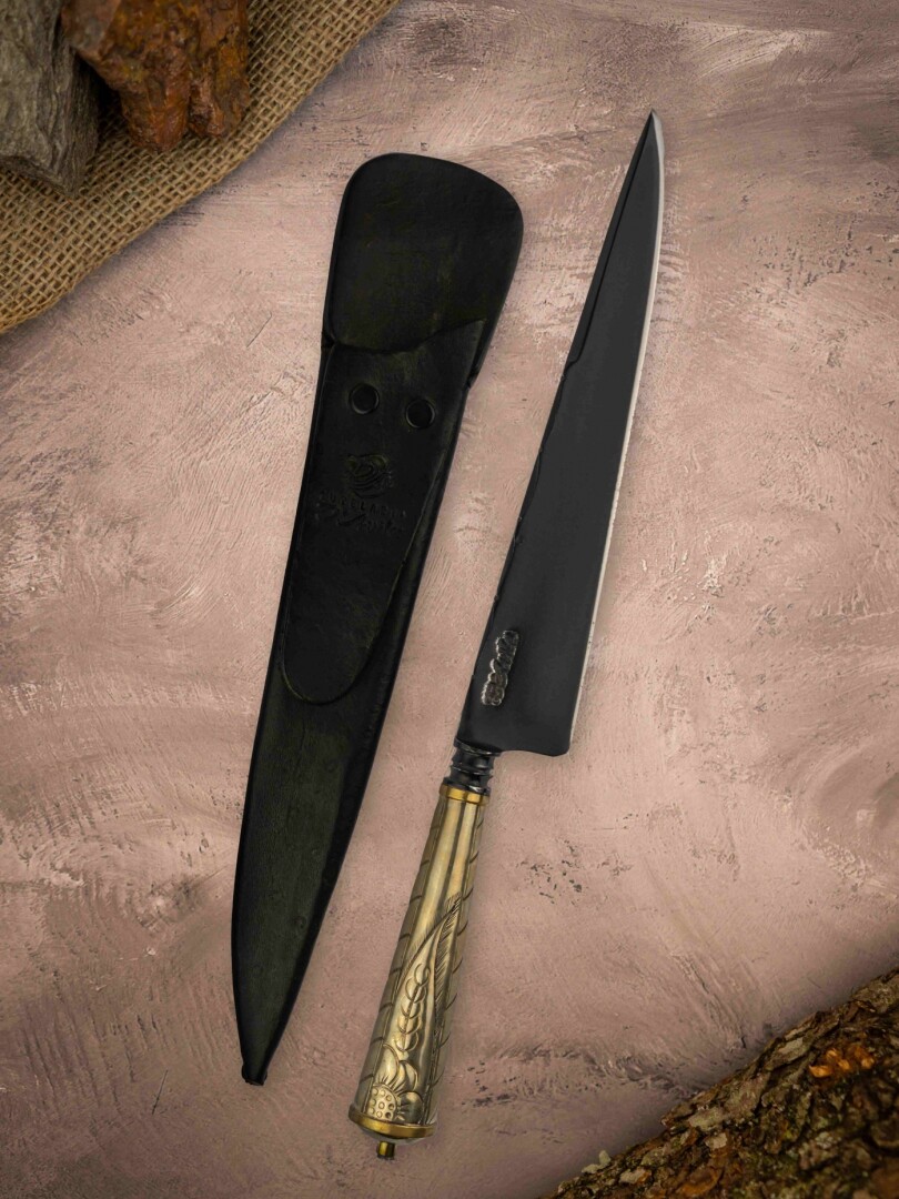 Cuchillo forjado, Cabo Alpaca Cuchillo forjado, Cabo Alpaca
