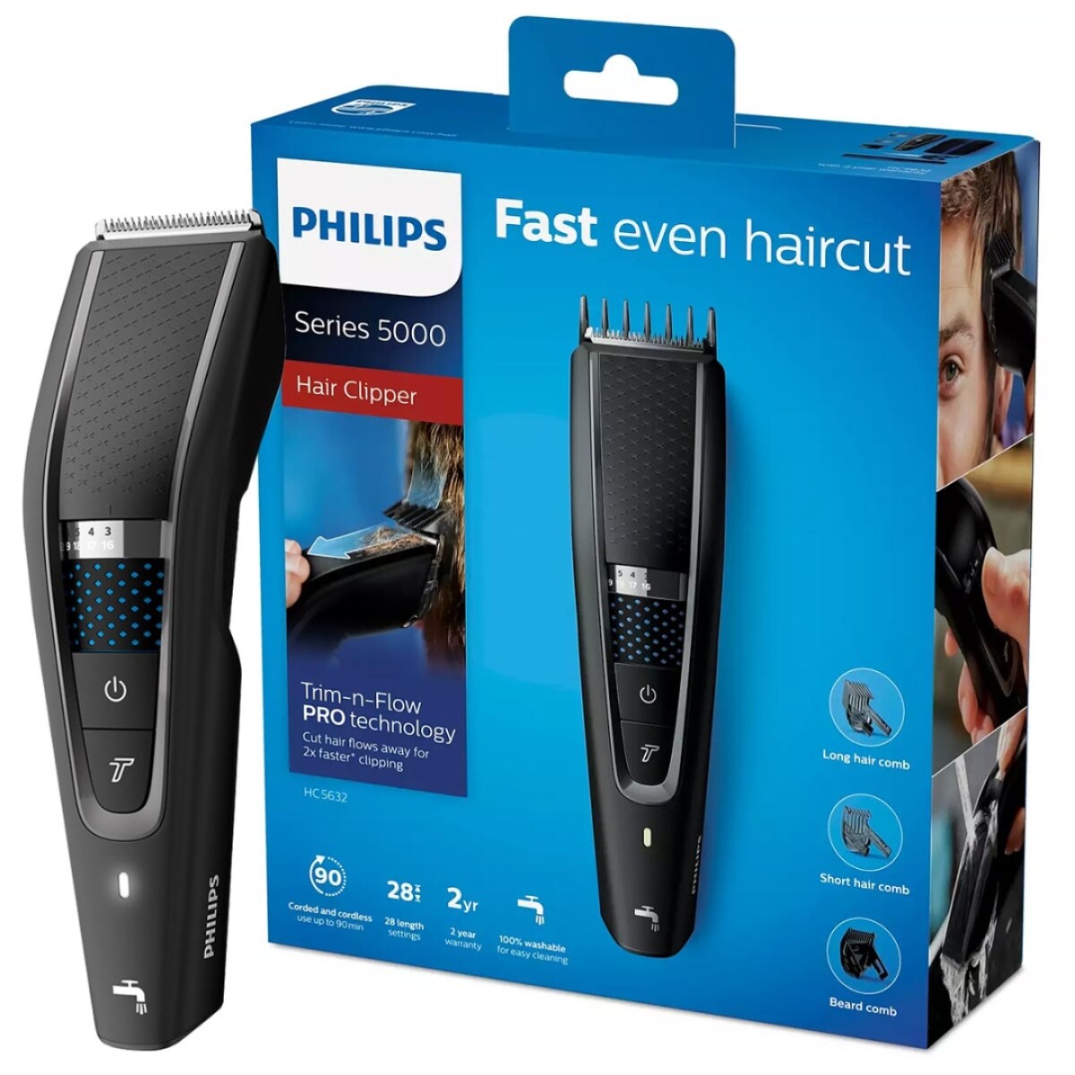 Cortapelo Philips Hc5632/15 - CORTAPELO PHILIPS HC5632/15 AP 