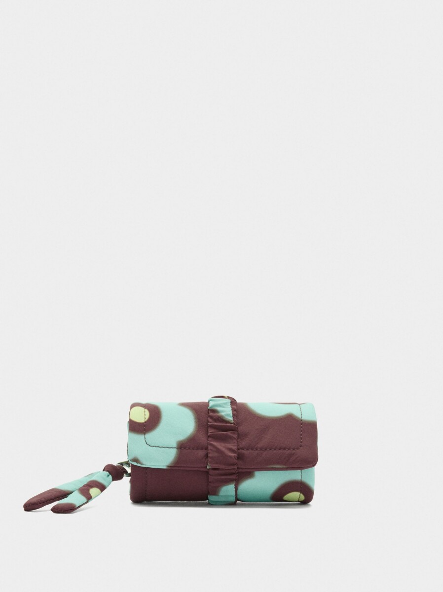 Joyero En Rollo Estampado De Nylon - multicolor 