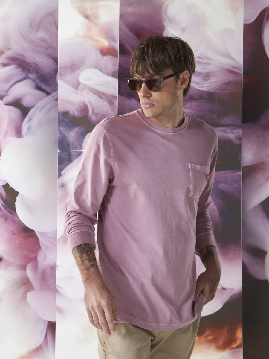 T-SHIRT TAZ PIQUE L/S - DALIA 