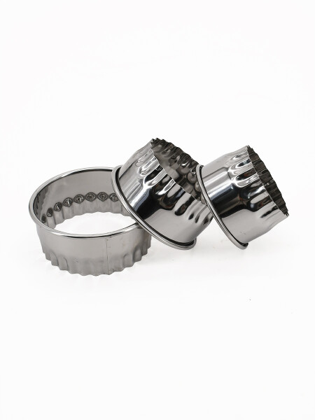 CORTANTES PARA REPOSTERIA SET X3 PLATEADO