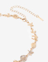 Chokers Strass Choker Marítimo Strass - Dorado