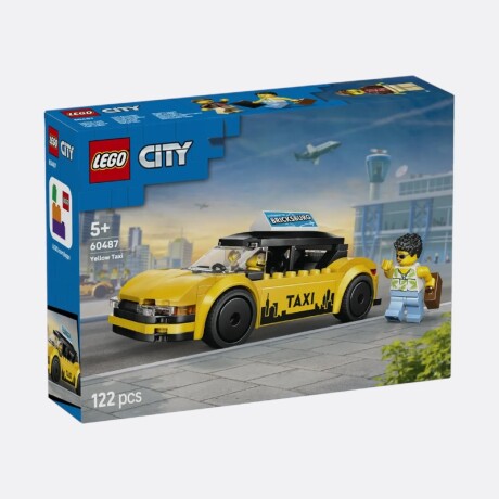 Lego Taxi Amarillo Lego Taxi Amarillo