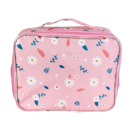 Cosmetiquero rectangular con organizador de pinceles Cosmetiquero rectangular con organizador de pinceles