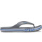 Ojotas Crocs Bayaband Flip Gris