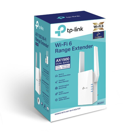 Extensor Wifi Tp-link Dual Band Ax1500 Re505x Extensor Wifi Tp-link Dual Band Ax1500 Re505x