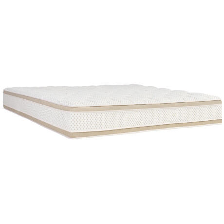 COLCHÓN SUPER KING ESPUMA BLANCO IVORY