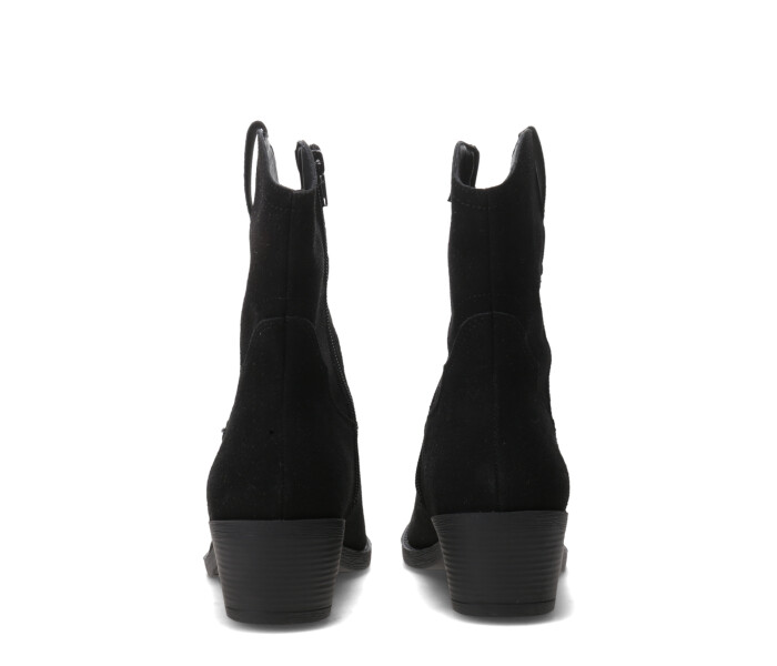 Botas de Mujer Miss Carol Aret Texana Negro