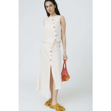 Pre Venta Falda Raíz Blanco