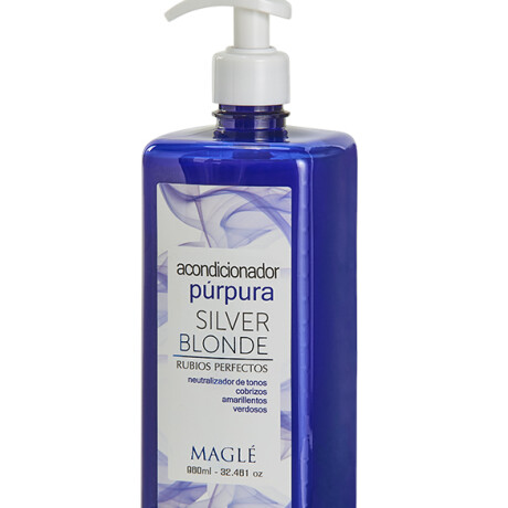 Acondicionador matizador Silver Blonde Maglé 960 ml