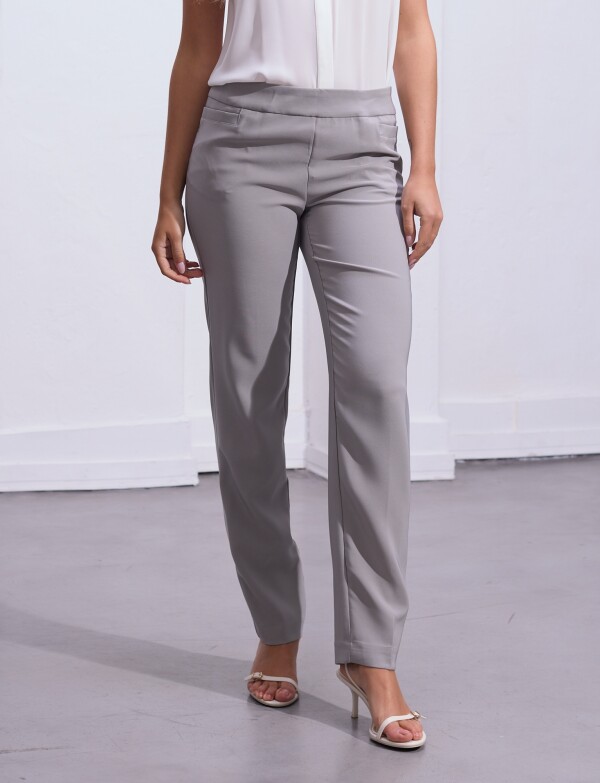 Pantalon Pull On GRIS CLARO