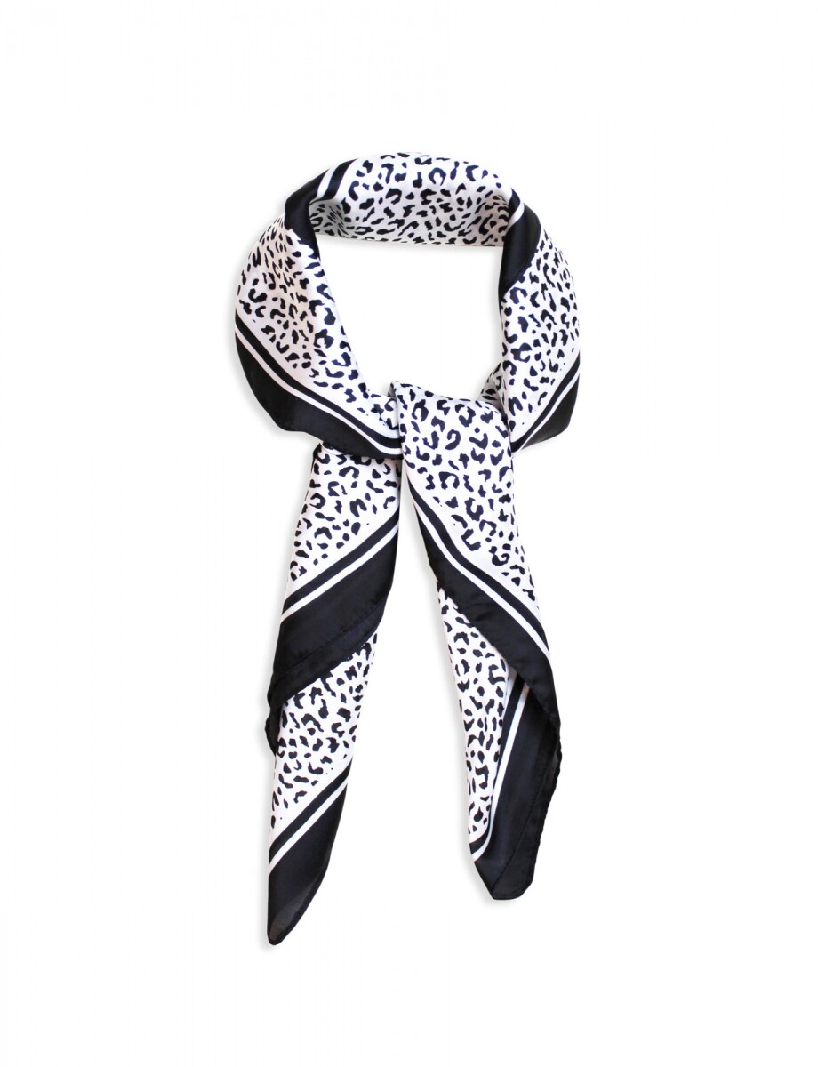Bandana Printed - Blanco/negro 