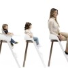 Silla de comer CRESCENDO UP PEARL evolutiva torre montessori Silla de comer CRESCENDO UP PEARL evolutiva torre montessori