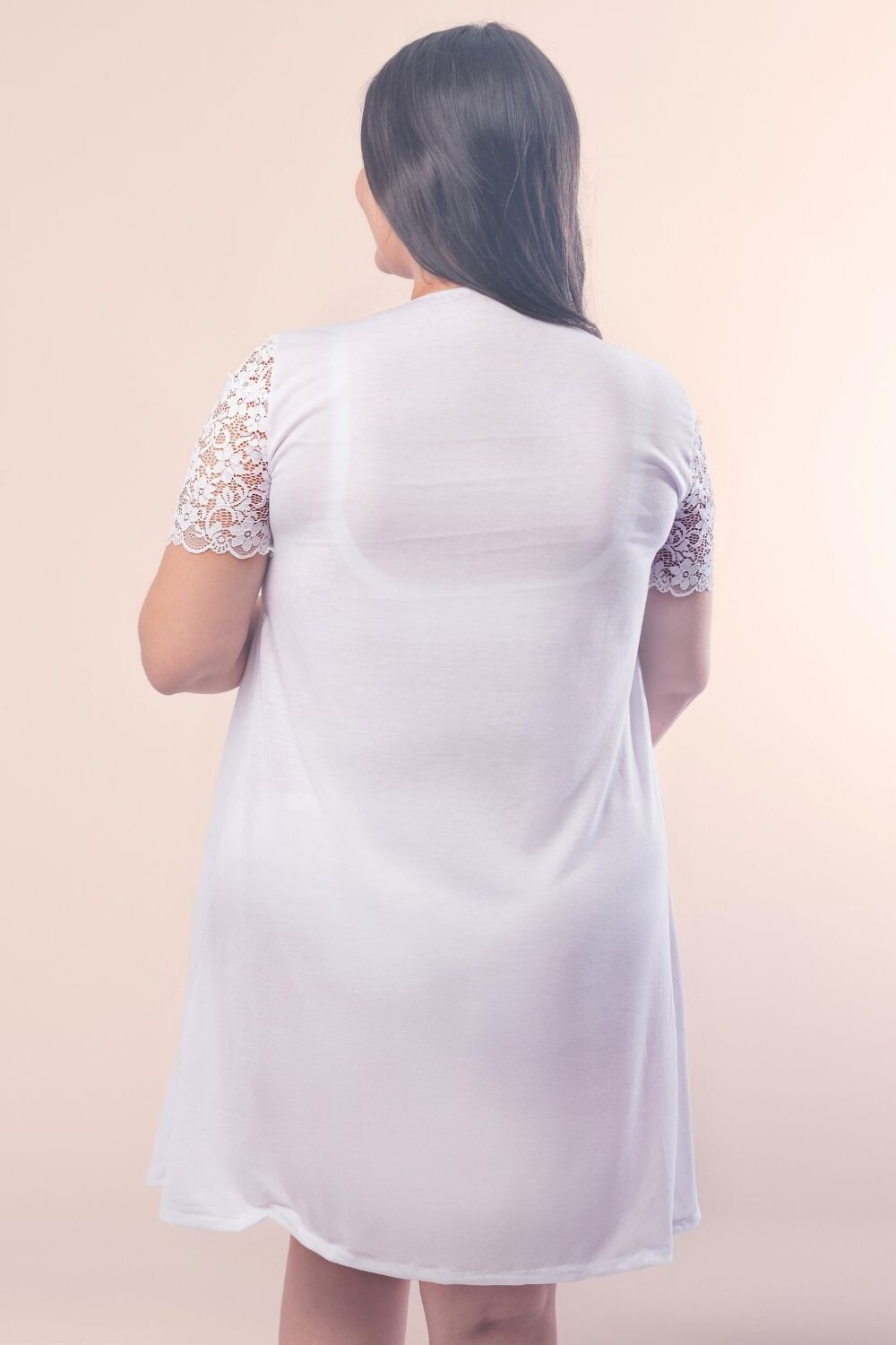 Camisón Maternal Micaela Blanco