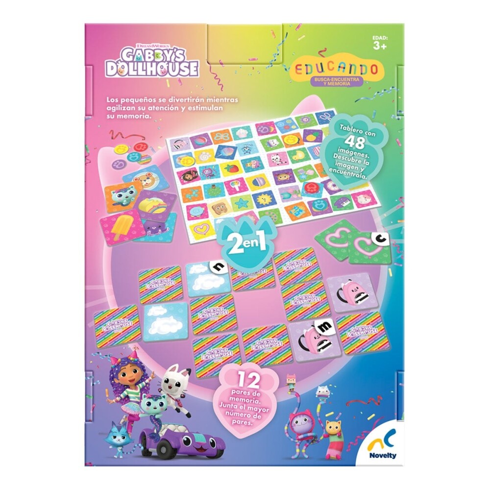 Juego Educativo Gabby’s Dollhouse JUEGO EDUCANDO GABBY DOLL HOUSE JCA-4702F