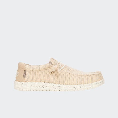 Calzado Hey Dude Wally Stretch Mesh Beige