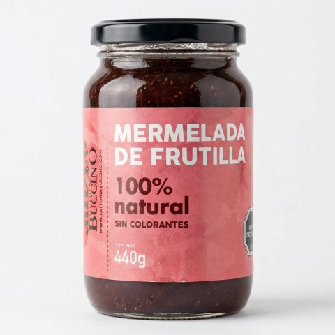 Mermelada de frutilla 440g Fattoria Buccino Merm Frutilla 440g Buccino