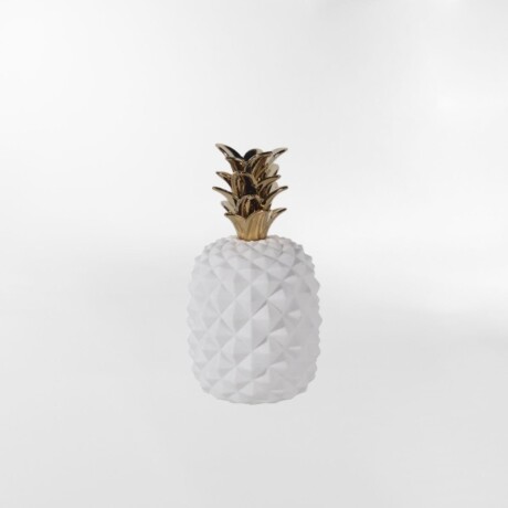 DECORACION PIÑA Blanco - UNICO