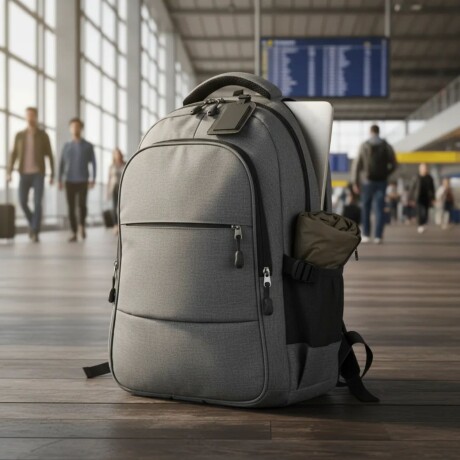 Mochila Arye Dayman 36Lts con Portanotebook Gris