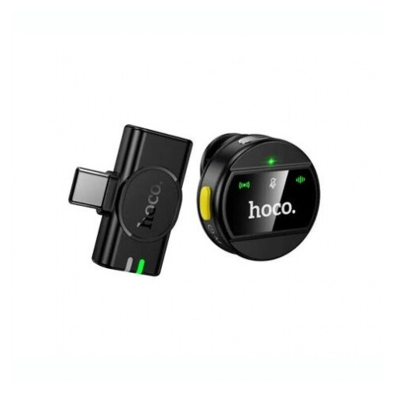Micrófono Solapero Inalámbrico HOCO L21 Charm USB-C Micrófono Solapero Inalámbrico HOCO L21 Charm USB-C
