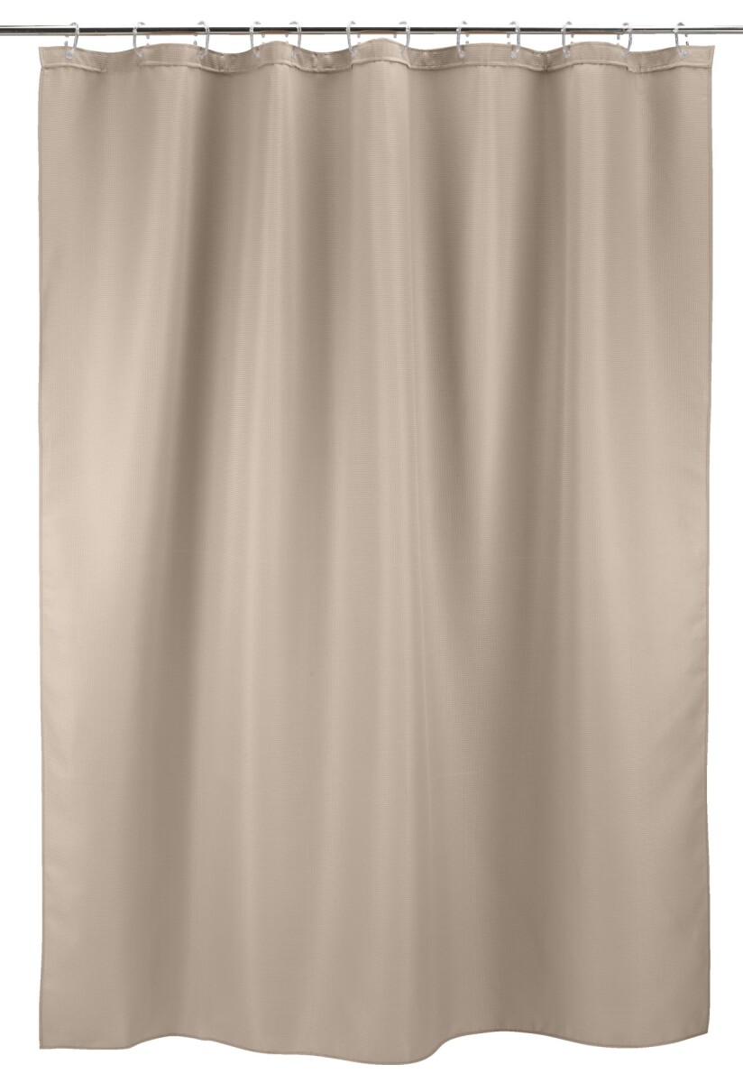 Cortina de ducha SIBO 180x200 gofre beige 