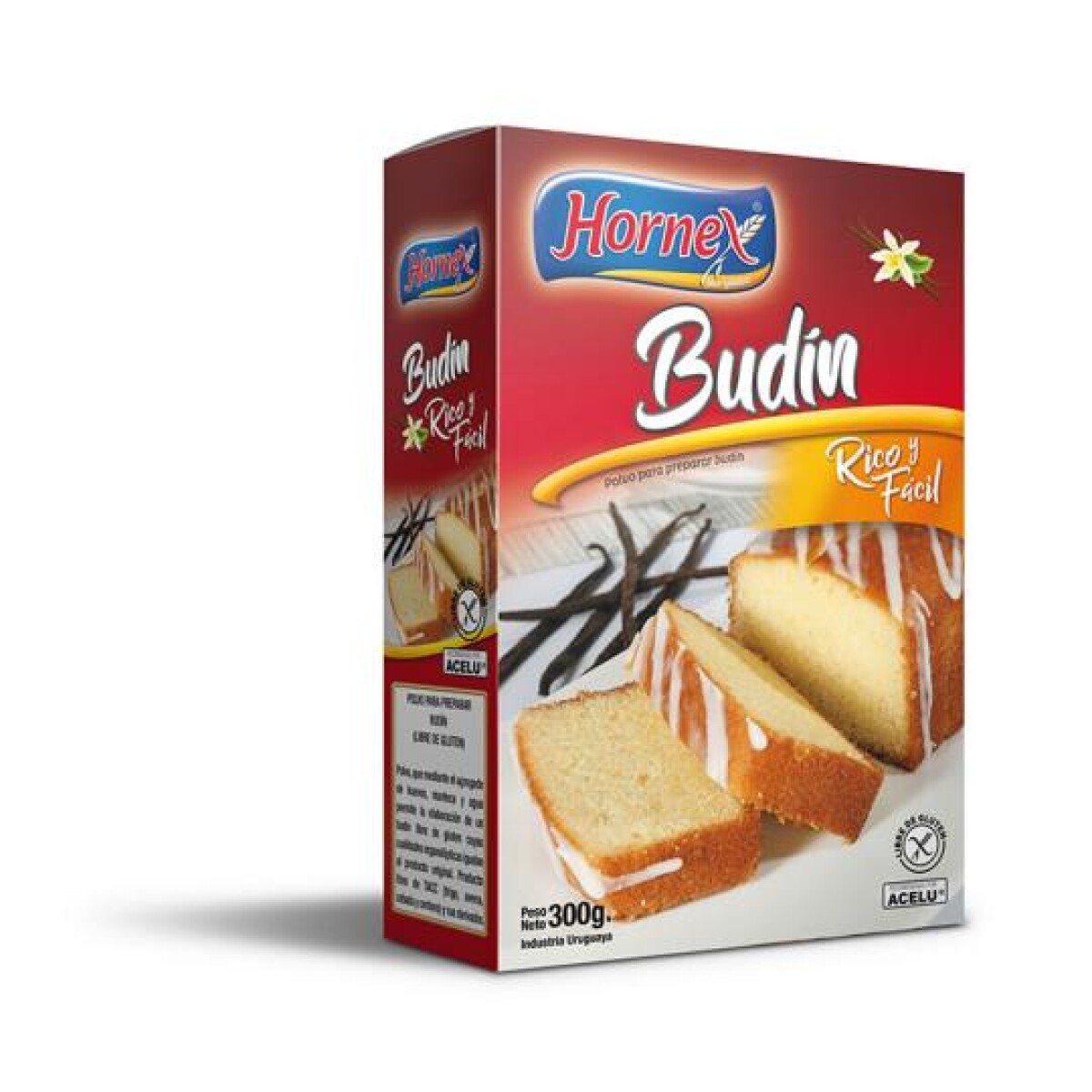 NAT-BUDIN HORNEX S/GLUTEN 300GRS 