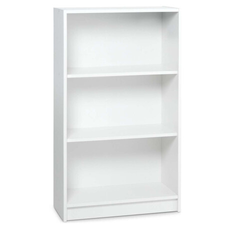 Libreria Horsens 3 Estantes Ancha Blanco