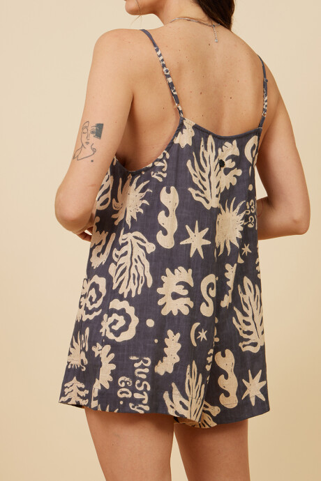 MONO CORTO VITEN RUSTY Gris Oscuro