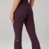 Pantalón Pureluxe High-Waisted Tlc Kick Flare Mujer Oxblood