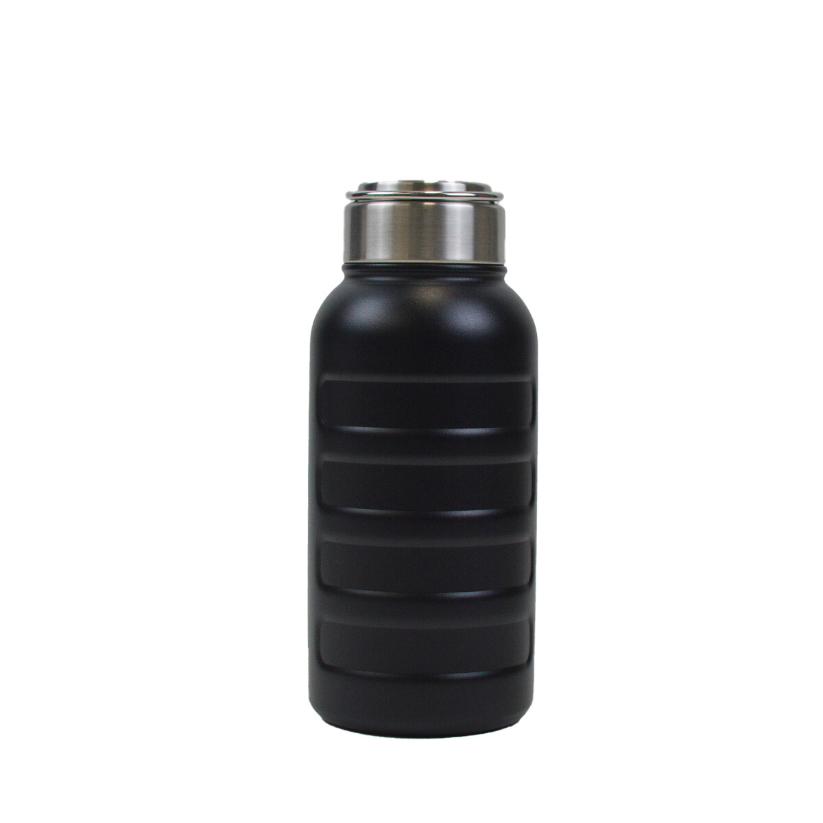 Botella Térmica Con Tapa Rosca 750 Ml - Negra 