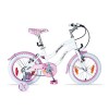 Bicicleta Baccio R.16 Niña Mystic (std) Blanco/rosado